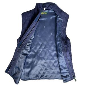 Oscar Jacobson Navy Blue Vest Mens Small Golf Gilet Body Warmer Athleisure Sport